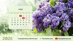 Режим работы магазина «Лотостент» в майские праздники 2025!
