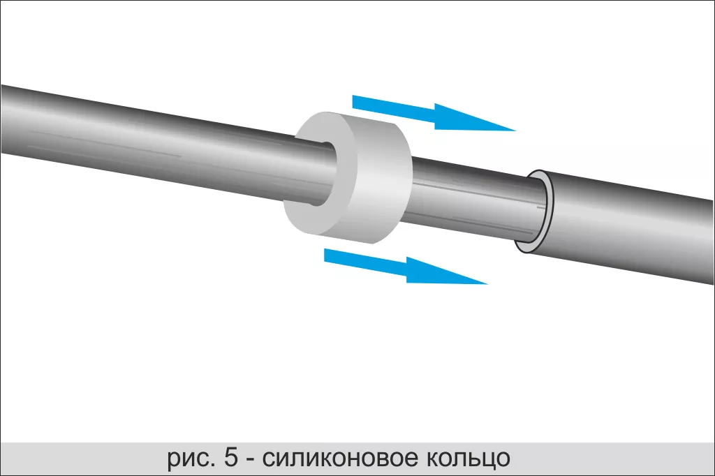 Силиконовое кольцо для телескопической дуги ЛОТОС Куб М2