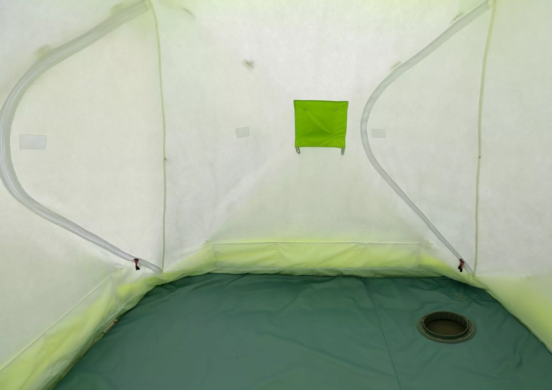 Зимняя палатка ЛОТОС Куб 3 Компакт ЭКО (утепленный внутренний тент)