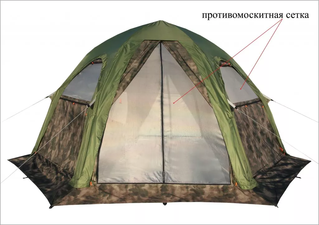 Универсальная модульная палатка ЛОТОС 5 Универсал (кмф)
