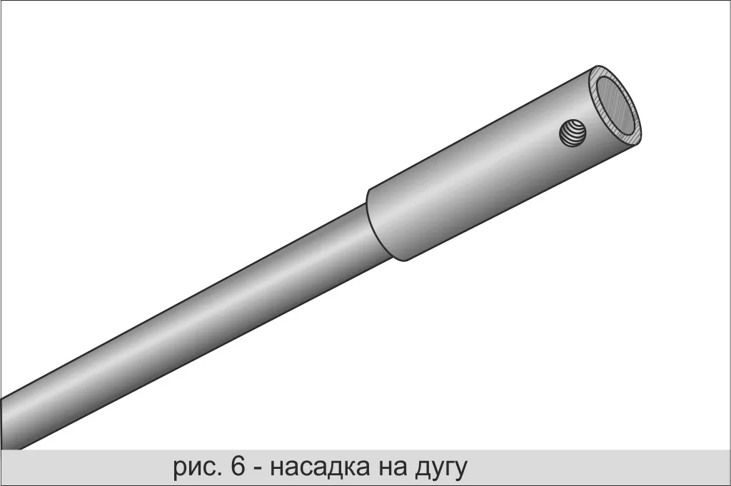 Насадка на дугу ЛОТОС Куб М2