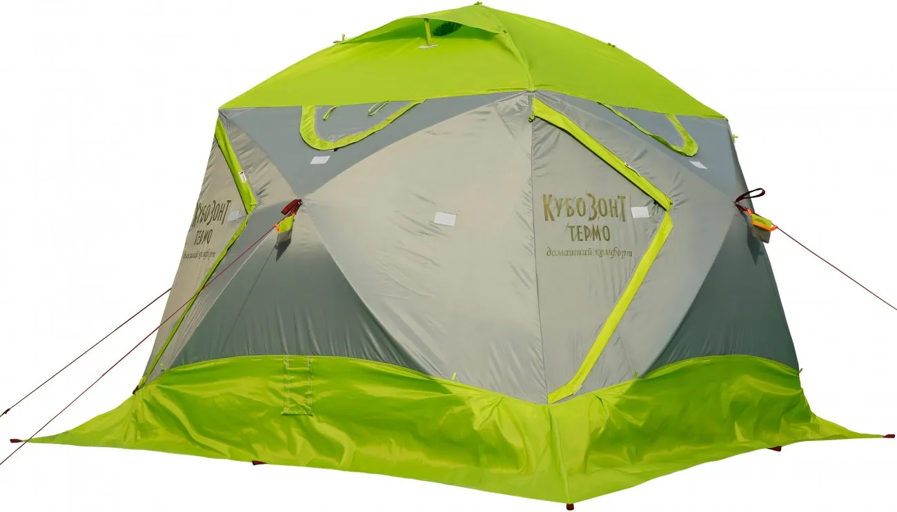 Экспедиционная палатка КубоЗонт 4 Термо для экстремальной погоды