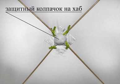 Колпачок на хаб для палаток КУБ (комплект 5 шт)